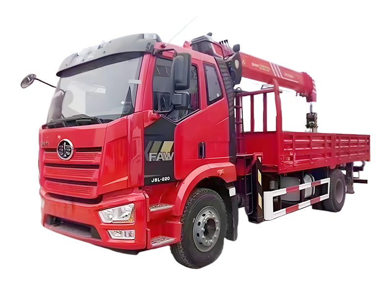 FAW Dipasang 8 Ton Trak Kren