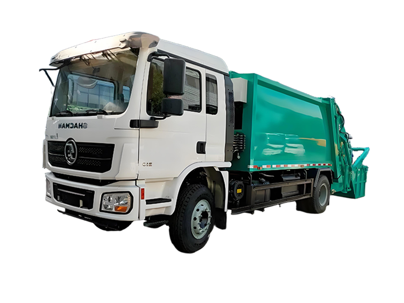 14CBM SHACMAN L3000 Sampah Compactor Truk