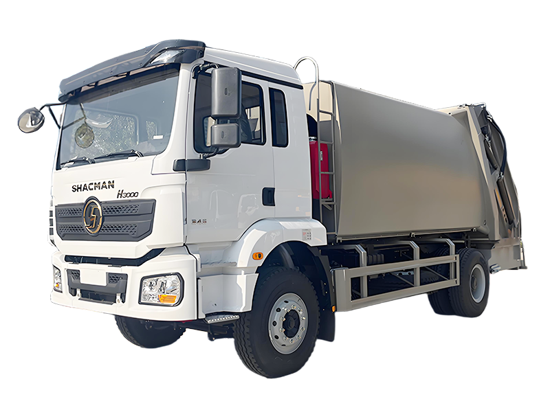12-14CBM SHACMAN H3000 Sampah Compactor TruckSHACMAN Hydraulic Compactor Sampah Truck (14 Cbm) Gen