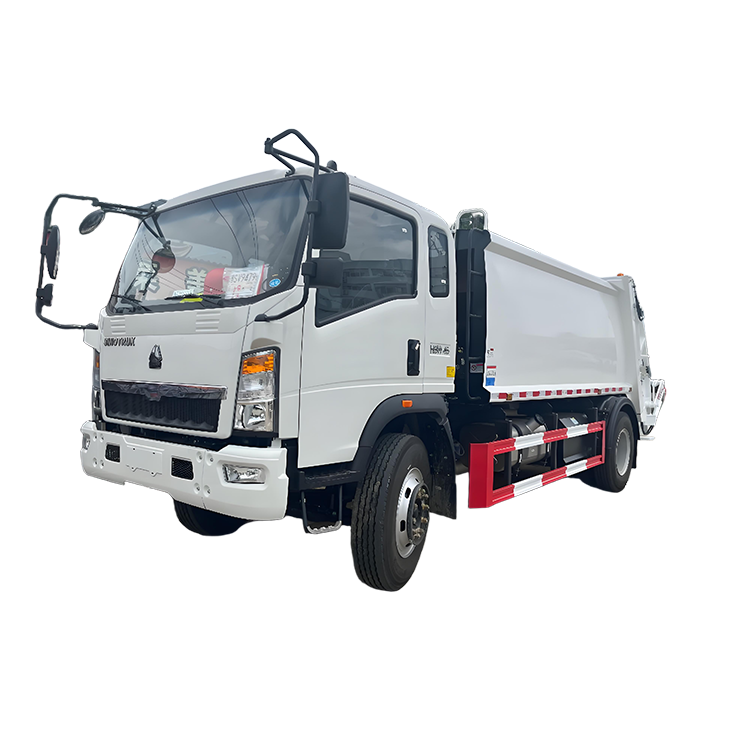 8CBM HOWO Sampah Compactor Truk