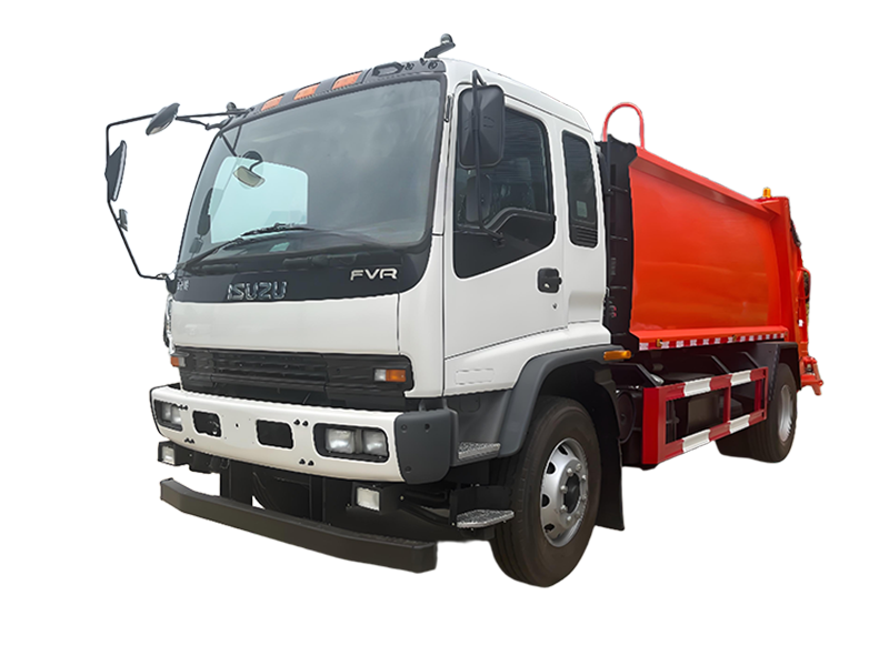 4x2 ISUZU Sampah Compactor Truk