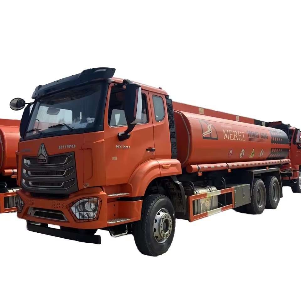 HOWO 25m3 Kereta Tangki Bahan Api Mudah Alih