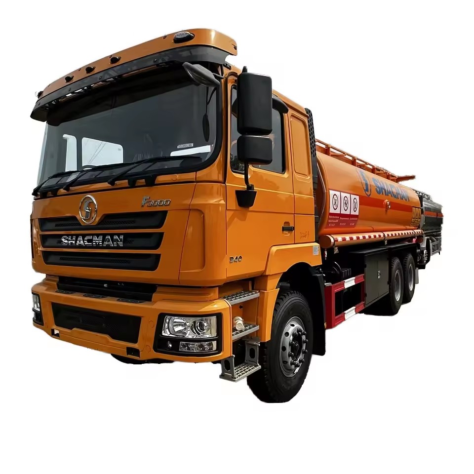 Trak Tanker Bahan Bakar 6x4 - Trak Bahan Bakar SHACMAN Untuk Dijual, Trak Pengangkutan Minyak Kapasi