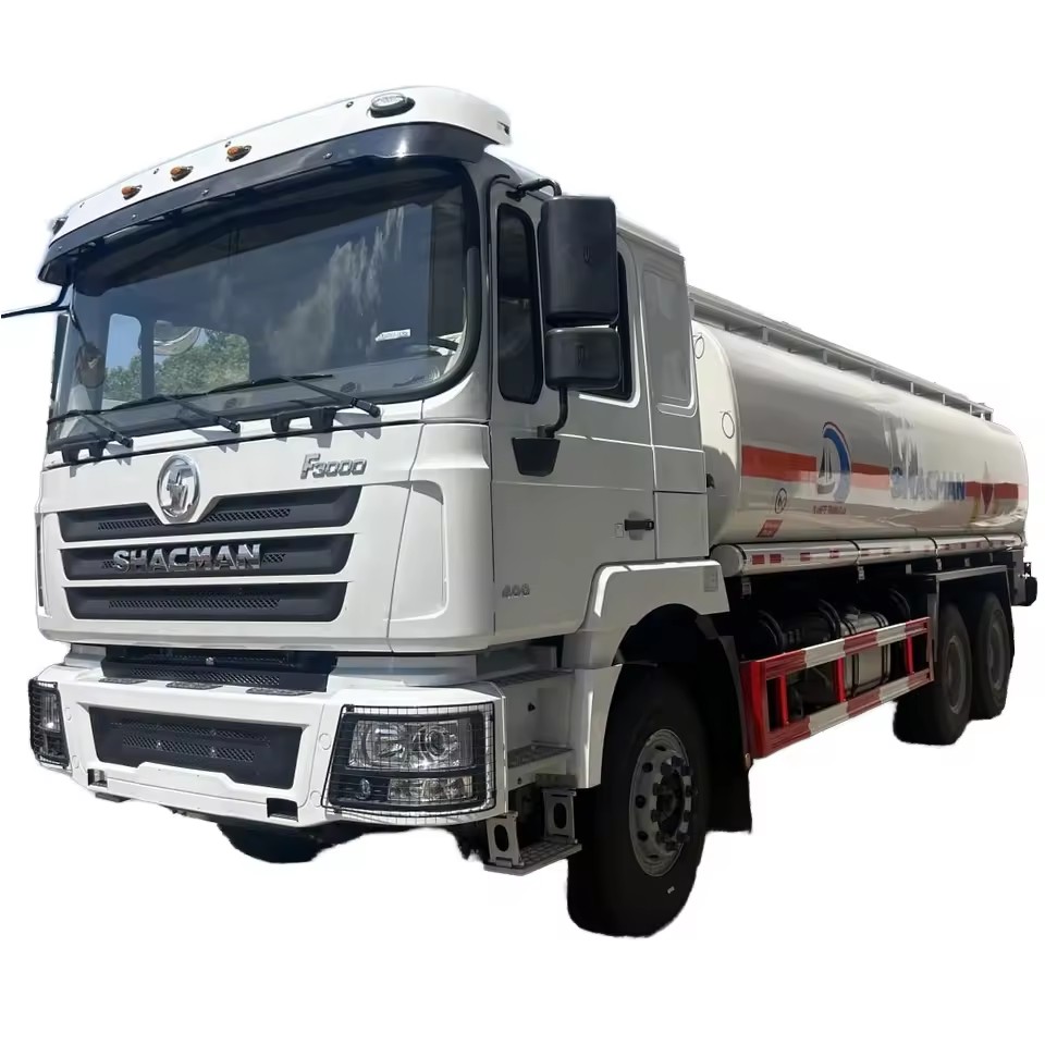 6x4 20 Ton Aluminium Tank Tank Truk SHACMAN F3000