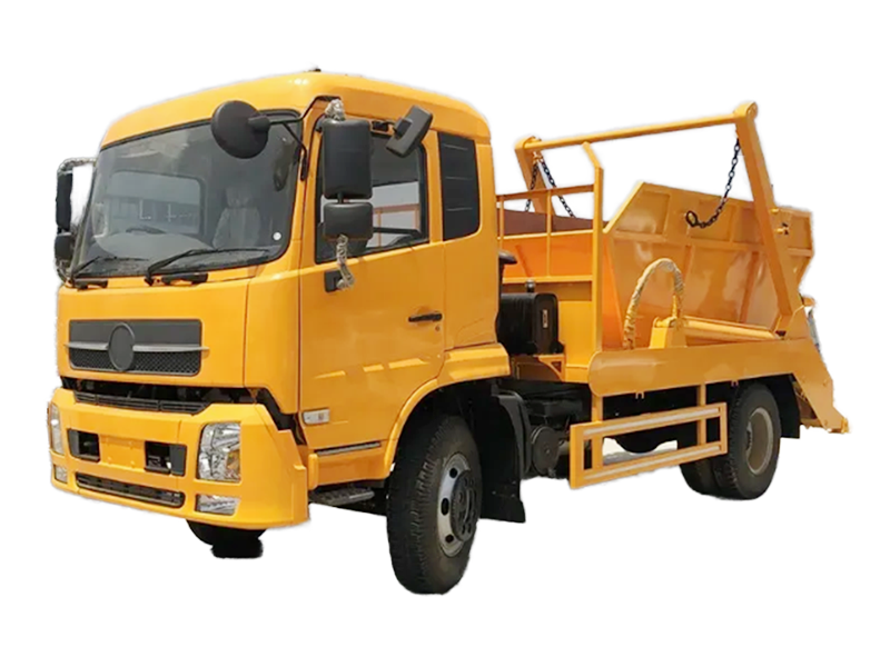 China Chengli OEM Kilang 10m&sup3; Swing Lengan Roll Off Sampah Truk Loader Belakang & Skip Kapa