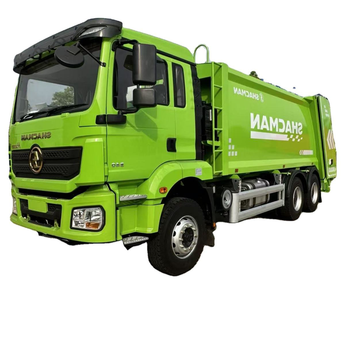 Shaanxi Delong Berat - Tugas 6X4 Kompresi - Jenis Truk Sampah