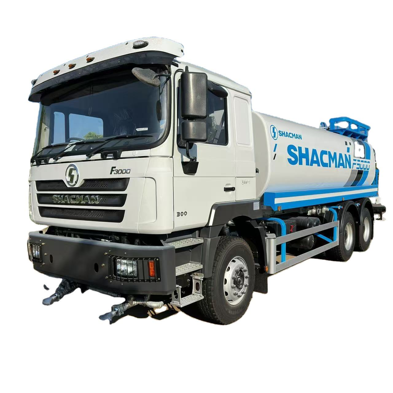 F3000 6x4 Drive Wheel Road Sprinkler Trak Kawalan Habuk Kenderaan Pengirian Tanker Air Bahan Api Die