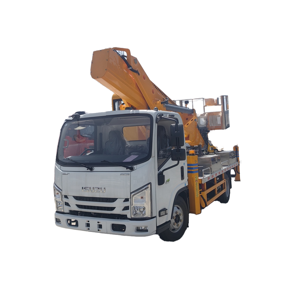 Kualiti Tinggi 28M Dan 32M Boom-Type Lifting Platform Kerja Udara Trak Operasi Ketinggian Tinggi