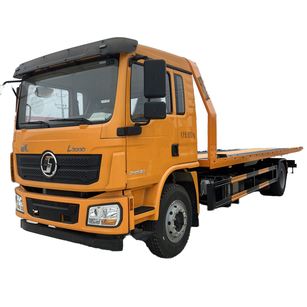 Shaanxi Auto Delong Heavy-Duty Road Wrecker Kenderaan Diesel Manual Penghantaran Penyelamatan Wre