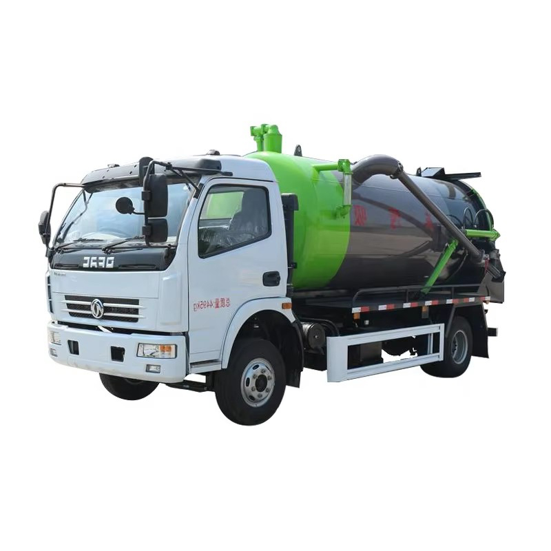 Dongfeng 8 CBM Sewage Suction Truck 4x2 Septic Fecal Vacuum Sewage Truck Dengan Harga Rendah