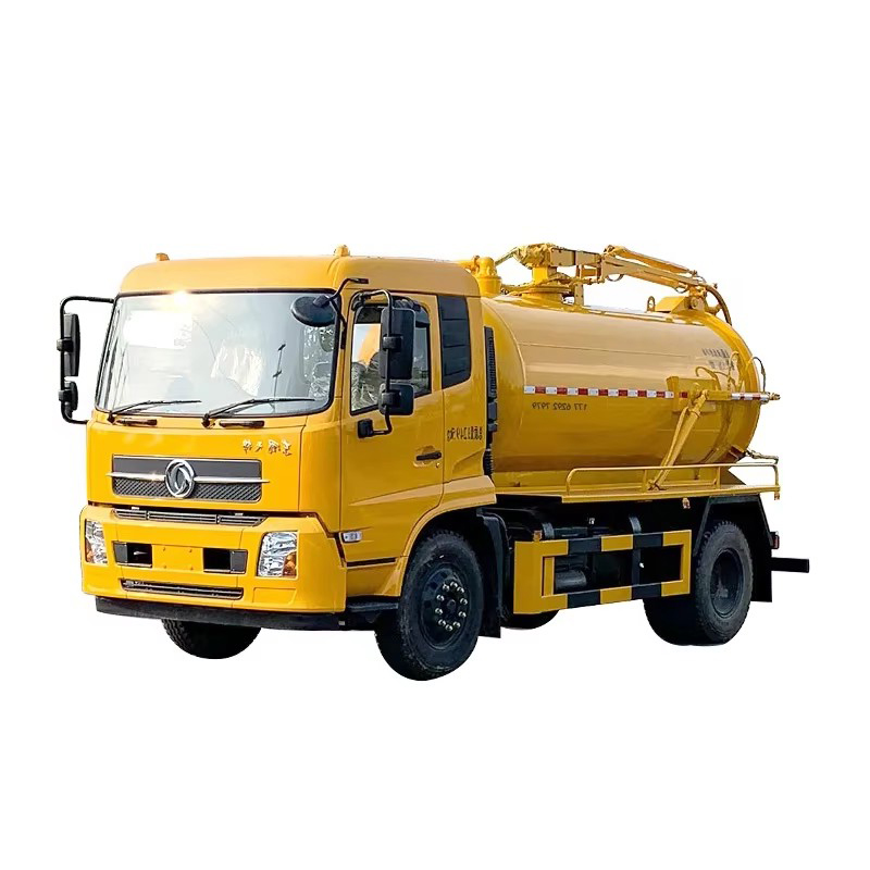 Dongfeng KR 4x2 Truk Sedutan Limbah 15 CBM Septic Fecal Vacuum WasteTruck