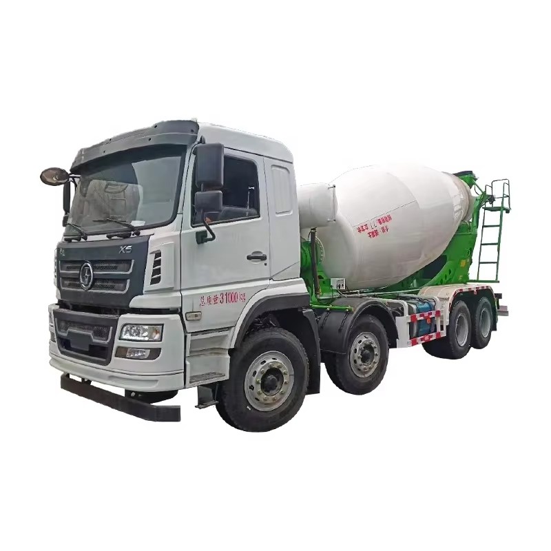 Shacman Disesuaikan 8 CBM Concrete Mixer Truck 8x4 Campuran Drum Cement Mixer Truck Untuk Dijual