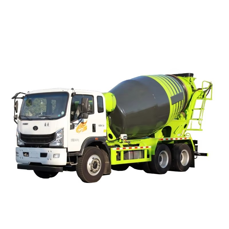 Sinotruk Concrete Mixer Truck 7CBM Self Loading Concrete Pump Mixer Truck Yang Disesuaikan