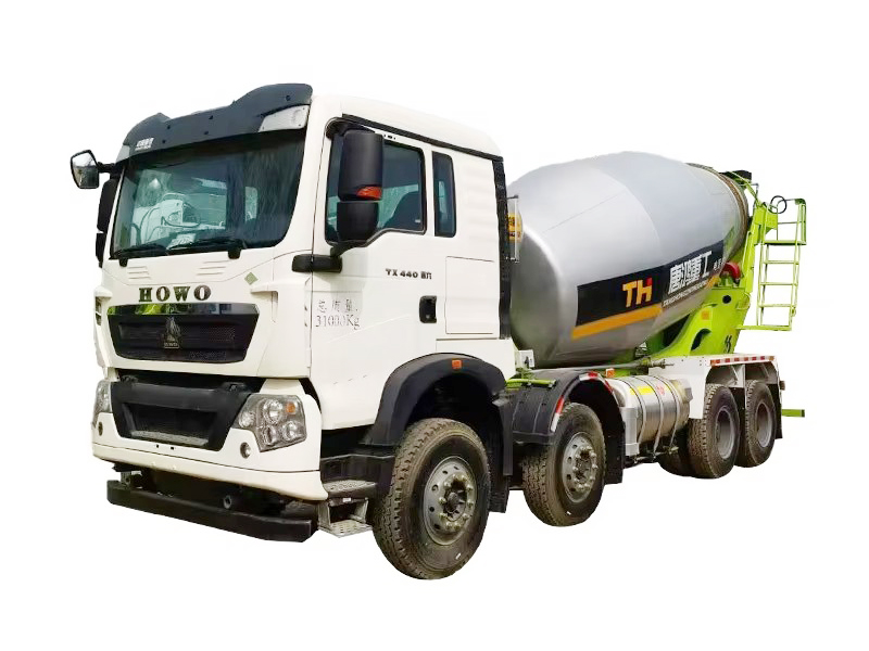 Howo 8x4 Konkrit Mixer Trak 8 CBM Konkrit Pam Trak Memuatkan Diri Simen Simen Simen Simen Sipen Sipe