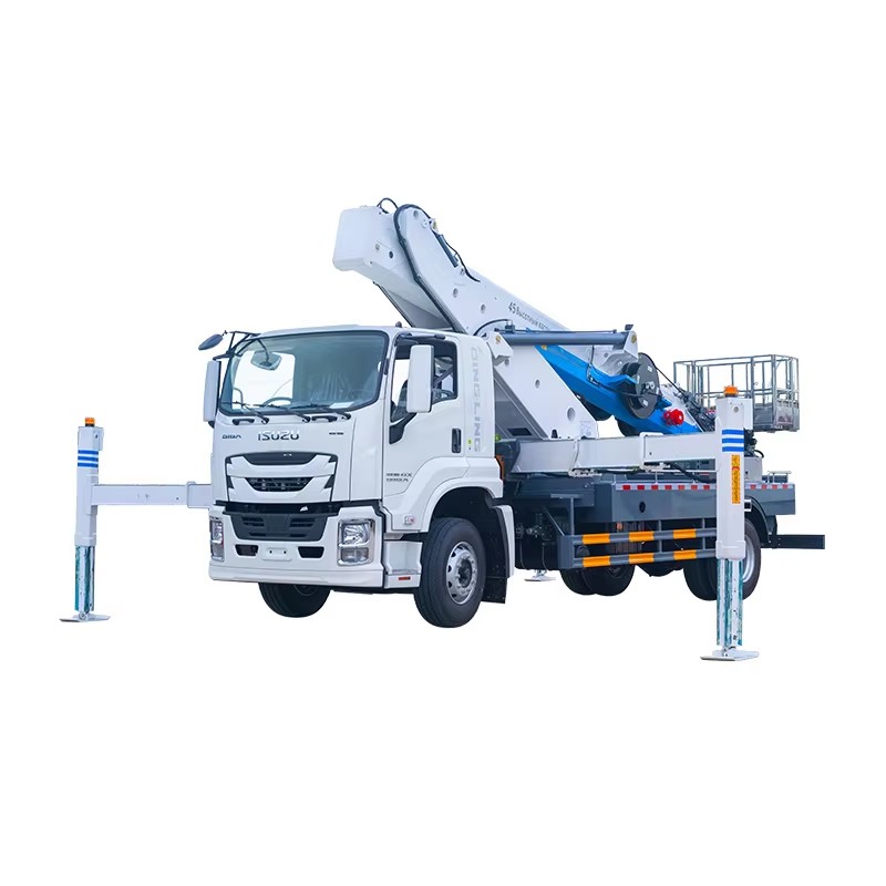 I SUZU GIGA Hot Sale Man Lift Vehicle 45M Operasi Ketinggian Tinggi Trak Balet Kerja Udara