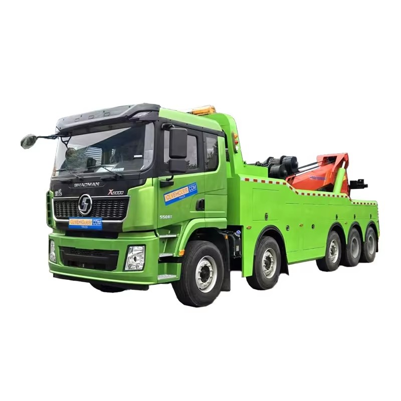 Shacman X3000 Heavy Duty 10x4 Wrecker Tow Truck 20Ton 40Ton 60Ton Rescue Recovery Tow Truck Dengan H