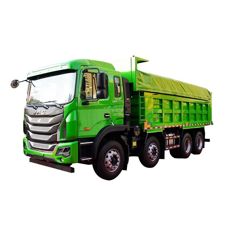 JAC 8x4 Truk Tipper Perlombongan Diesel 40 Tan 12 Roda Truk Dump Untuk Dijual