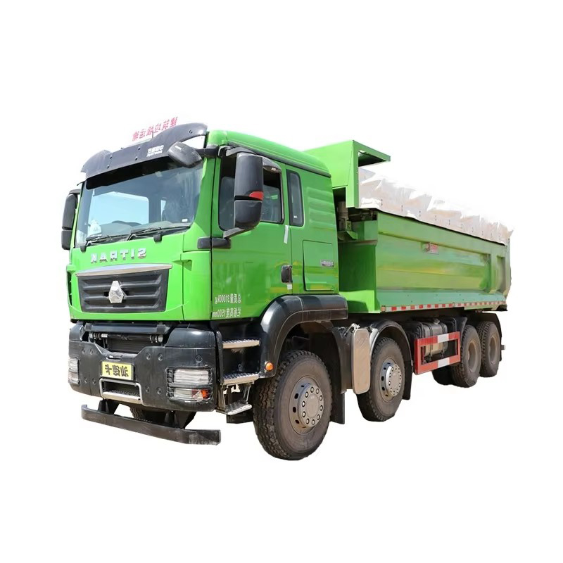 Sitrak 40 Ton Truk Dump Diesel 8x4 12 Roda Truk Tipper Untuk Perlombongan