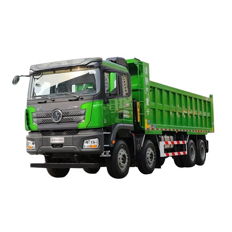 Shacman 40 Ton Truk Tipper Perlombongan Diesel 8x4 12 Roda Truk Dump Untuk Dijual