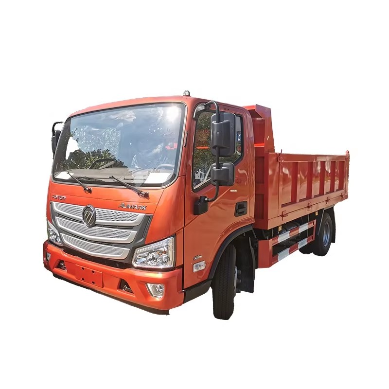 Foton Mini Tipper Truck Disesuaikan 3Ton 5Ton Diesel 6 Roda Harga Truk Dump