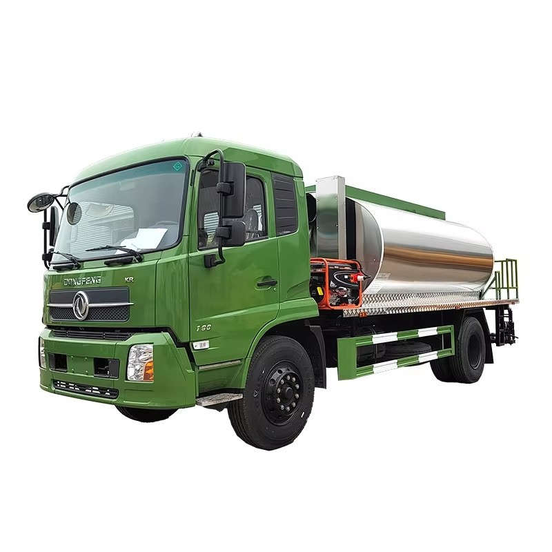 Dongfeng KR Road Construction Machinery Bitumen Sprayer Truck Trak Pengedar Asfalt Untuk Dijual