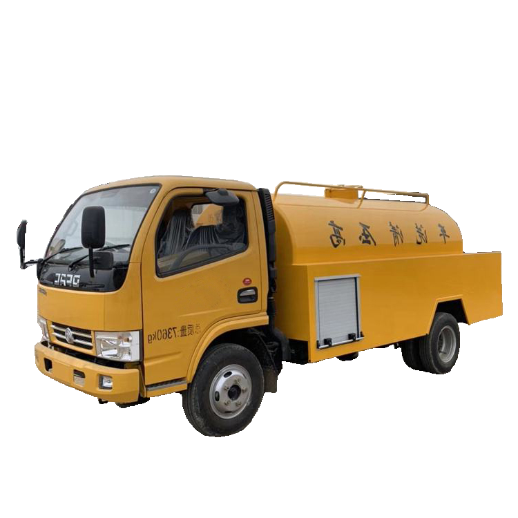4 DFAC LHD 5000L Tekanan Tinggi Truk Pembersihan Paip Kumbahan