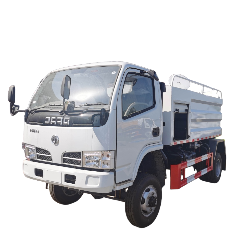 Dongfeng Baru 4 * 4 5 Meter Kubik Tekanan Tinggi Pembersihan Pembersihan Kendaraan Pembersih Pembers
