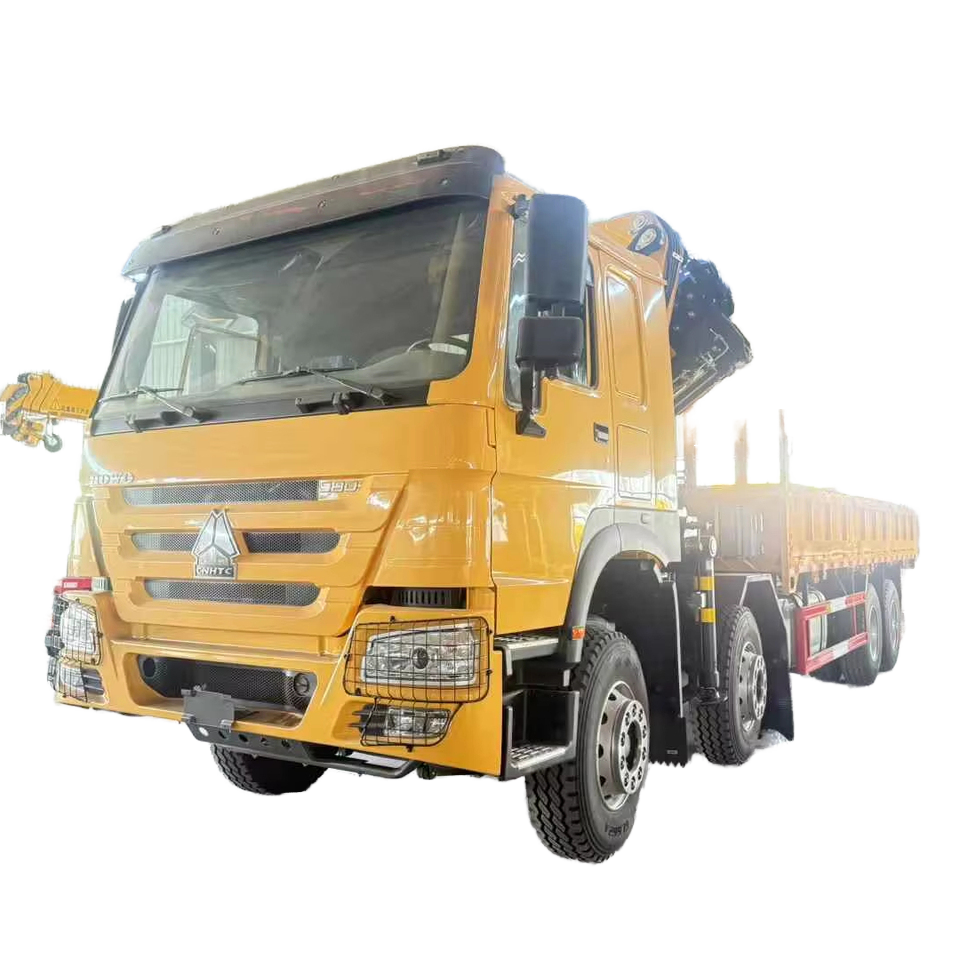 Sinotruk Howo Trinity 16 Ton Crane 8 * 4 Crane Trak