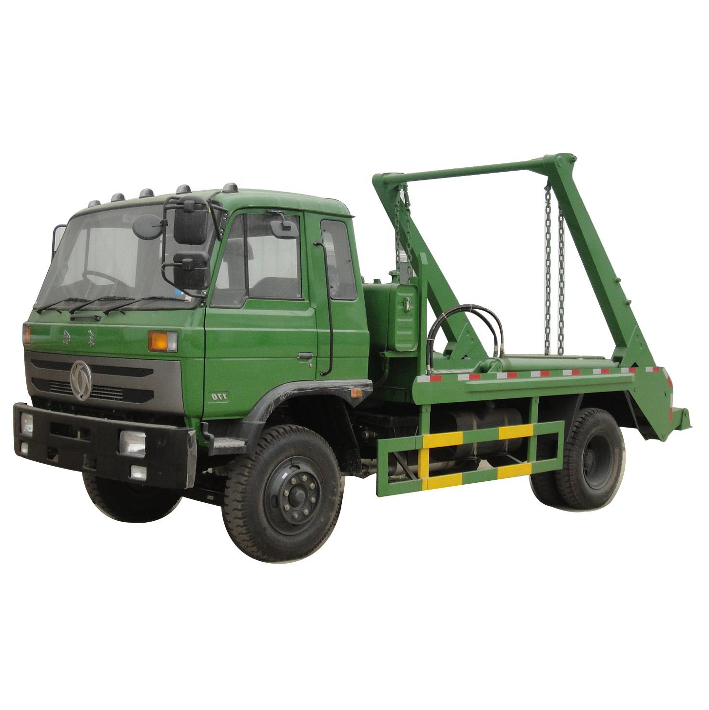 Kilang Terbaru Bekalan Langsung Harga Sampah Bin 4m3 5m3 6m3 8m3 10m3 Dongfeng Roll Arm Sampah Truc