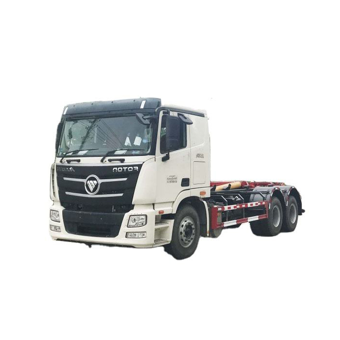 Foton Auman 6 * 4 Trak Sampah Lift Hook Tersuai Baru