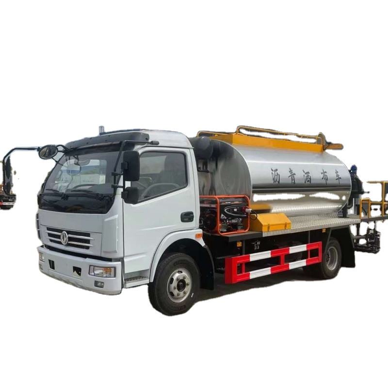 Euro 3 Dongfeng Standard 8-Square-Meter Asphalt Pengedar Truk 6-Square-Meter Pembinaan Jalan O