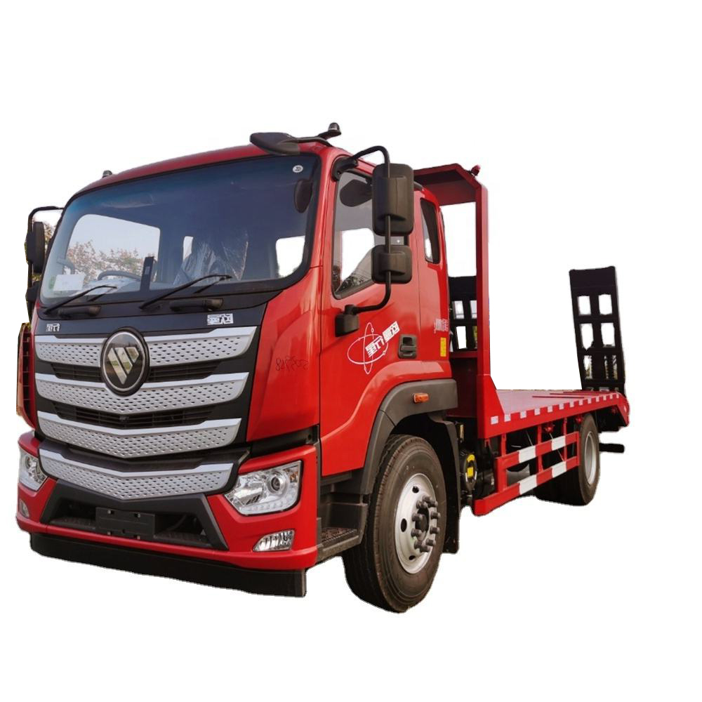 Jualan Panas Baru Foton 4x2 Drive Wheel Flatbed Truck Dengan Enjin Diesel Yuchai Gear Cepat Kiri Med