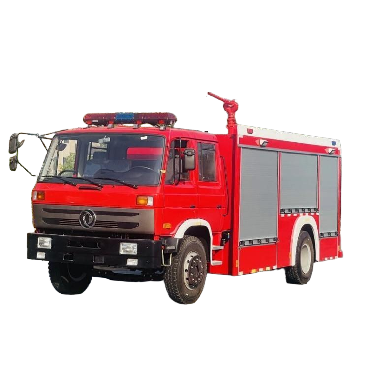 Trak Kebakaran Busa 8-ton Dengan Tangki Busa 5000L Air 3000L, Pam 40L / S, Pemantau Jauh Tanpa Wayar