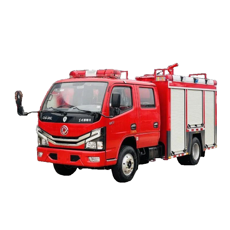 Jenis Eksport Trak Pemadam Kebakaran Ringan Dongfeng 2.5 Meter Kubik Pemadam Kebakaran Tangki Air Tr