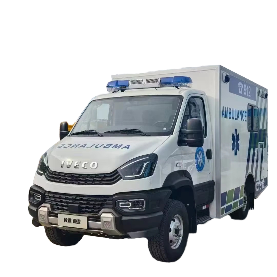 Ambulans Panduan Empat Roda, Jenama Disesuaikan, Pengeluaran Kilang Borong