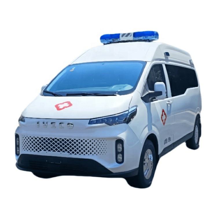 2025 Kenderaan Ambulans Baru 4x2 Pemantauan Kereta Ambulans ICU Perubatan Untuk Dijual