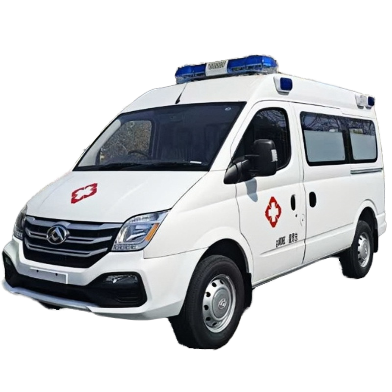 Maxus V80 Ambulans Penghantaran Manual Diesel Baru 120 Kendaraan Pemindahan Pesakit Untuk Pusat Kesi