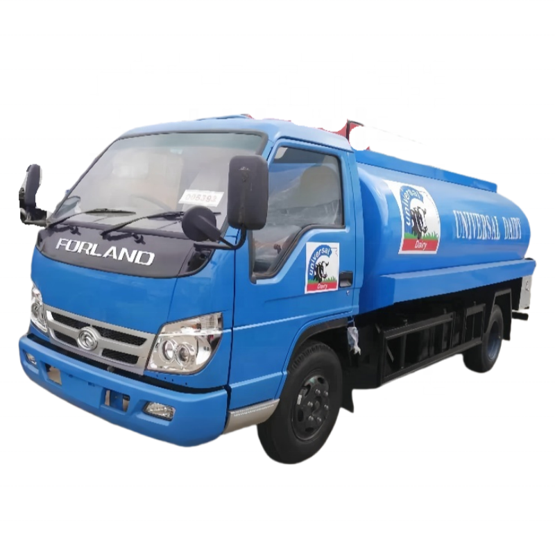 Baru 5000 Liter Tangki Susu Kecil Truk Pengangkutan Susu Truk Tanker Untuk Susu