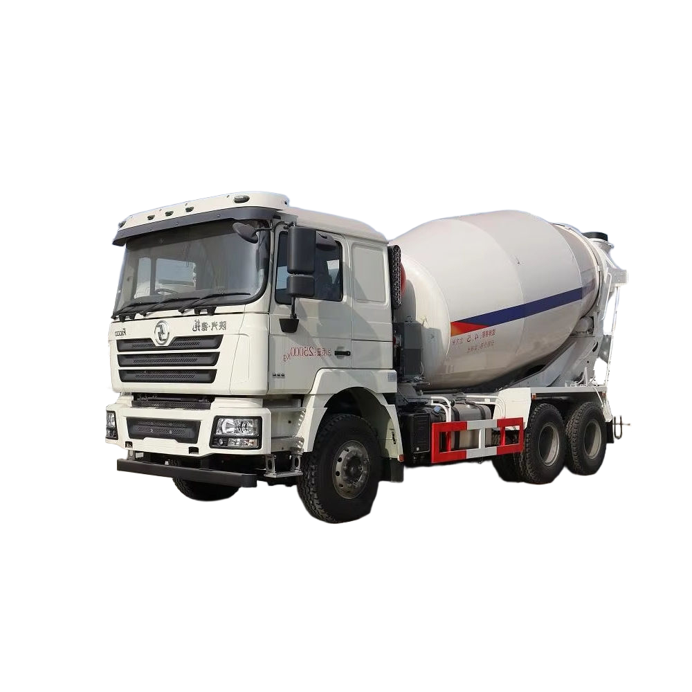 SHACMAN 6X4 Enjin Diesel Trak Pencampur Simen Konkrit
