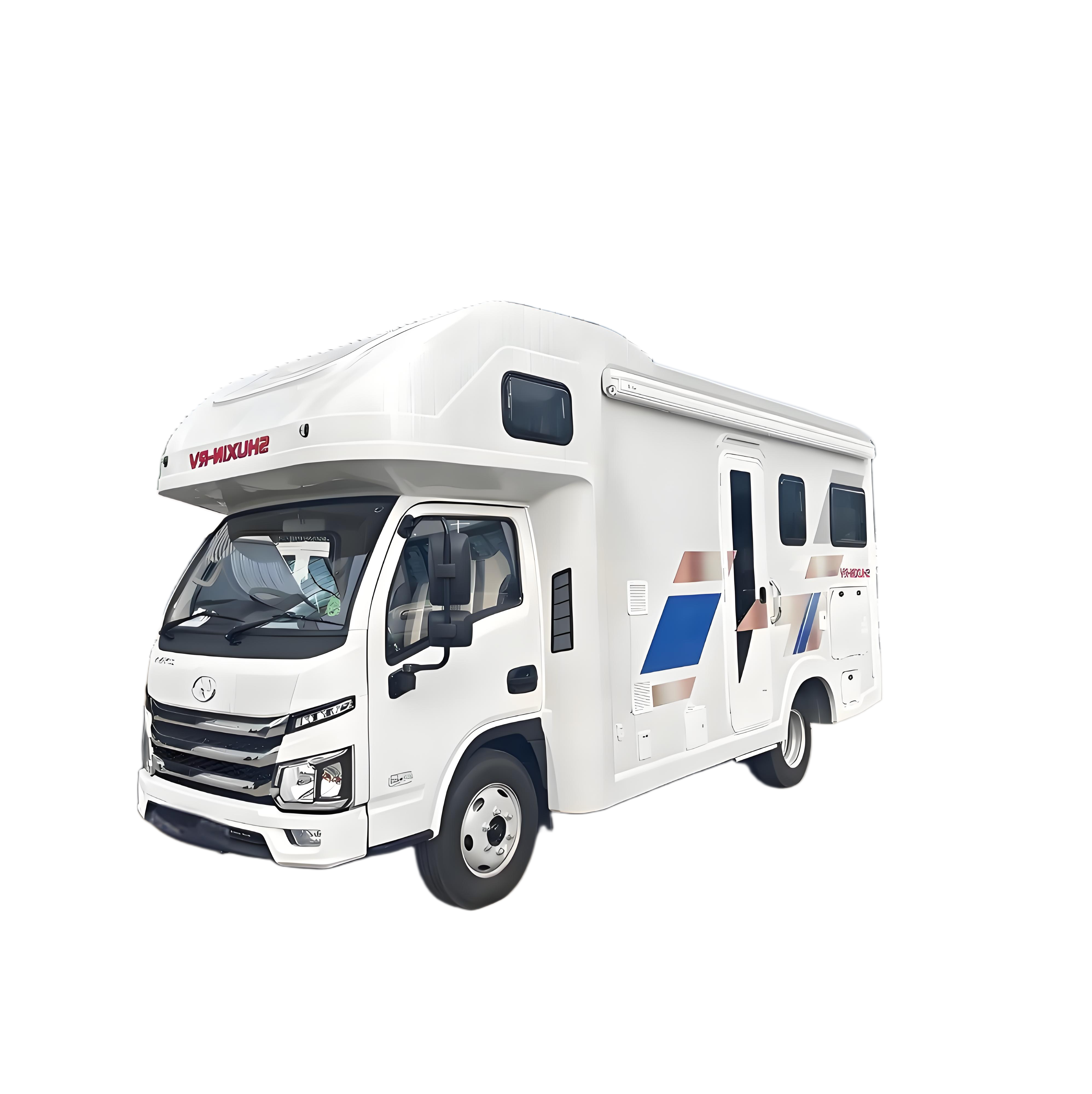 Harga Yang Berpatutan YUEJIN S100 Mobil Home Kereta Rekreasi RV Motor Home Touring Vehicle
