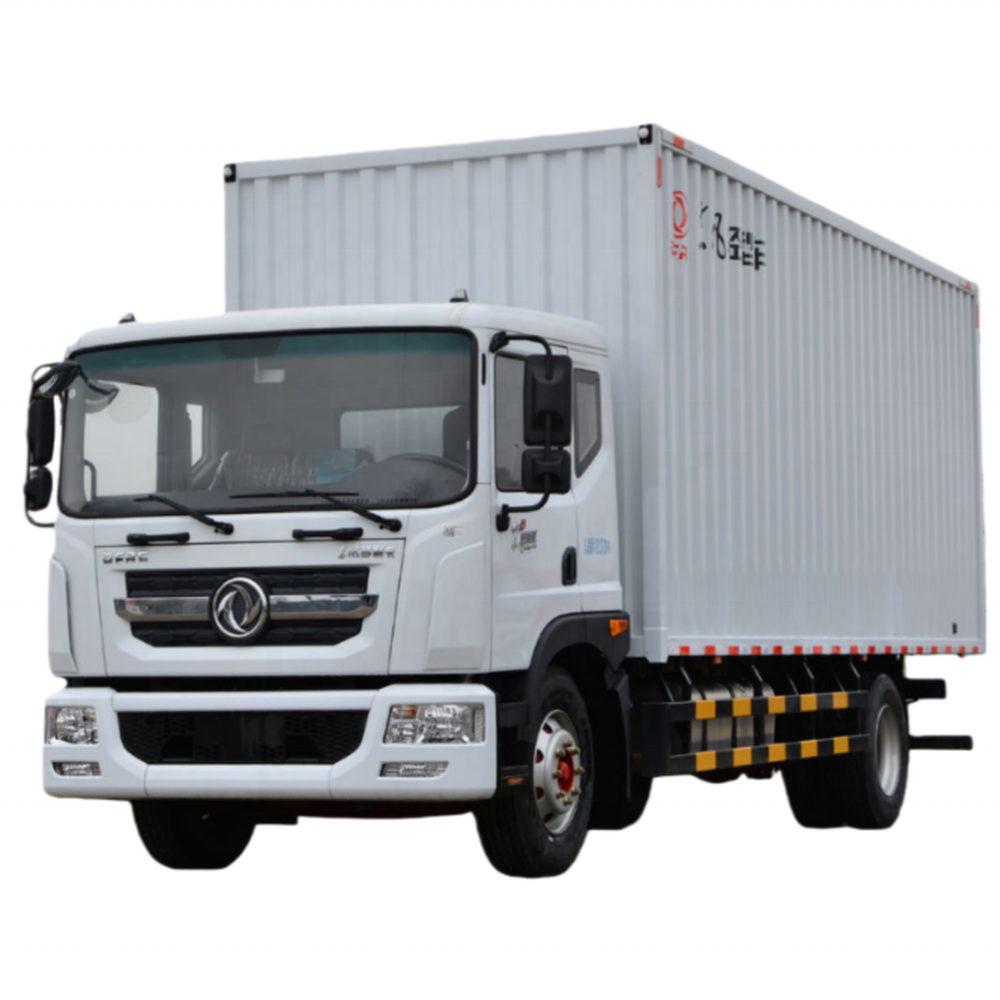 Kotak Truk Kargo Dongfeng 4X2 Diesel, Jenama Baru, Euro III, Kapasiti Memuatkan 4-6 Ton, Kilang Cust