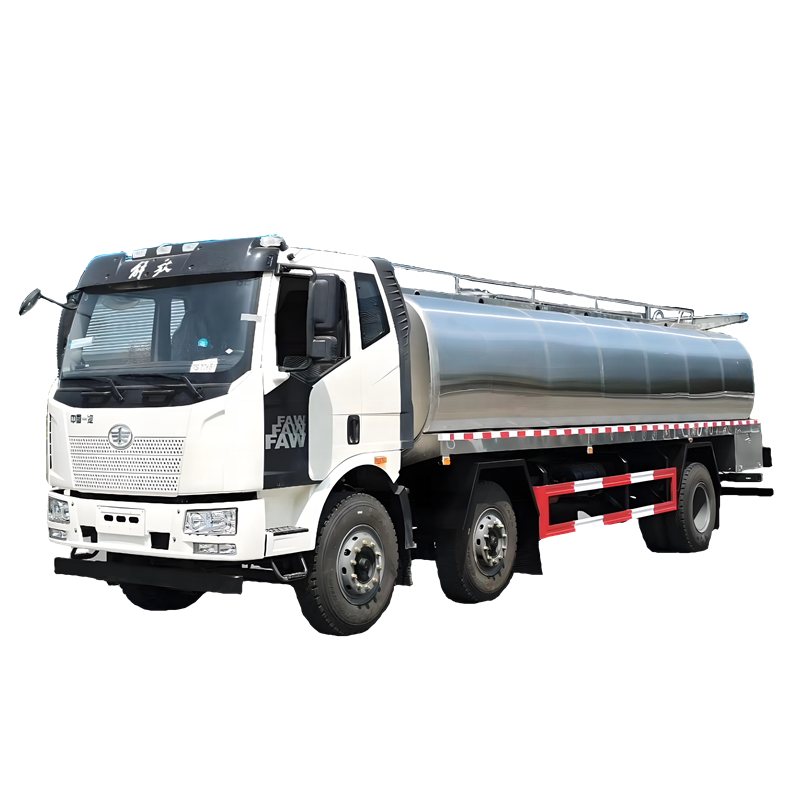 Jualan Kilang FAW 6X2 Truk Susu 18m&sup3; Bulk FreshMilk Pengangkutan Tangki Truk Tangki Susu 18000L