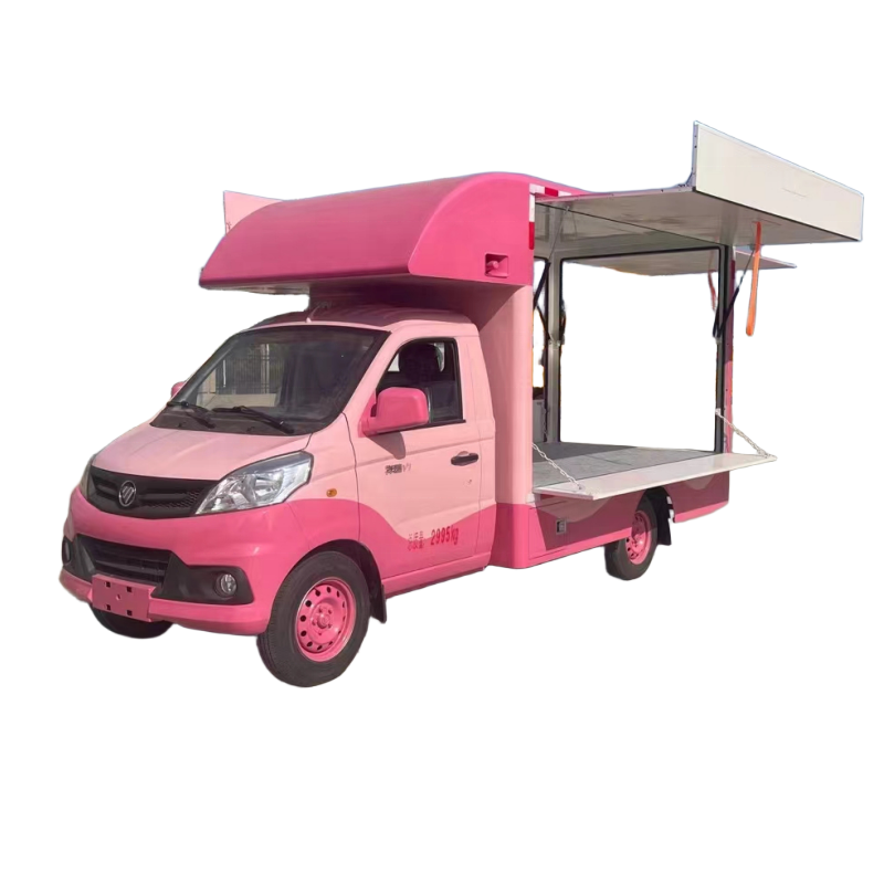 Harga Murah FOTON Jenama Restoran Makanan Mudah Alih Kecil Trak Pizza