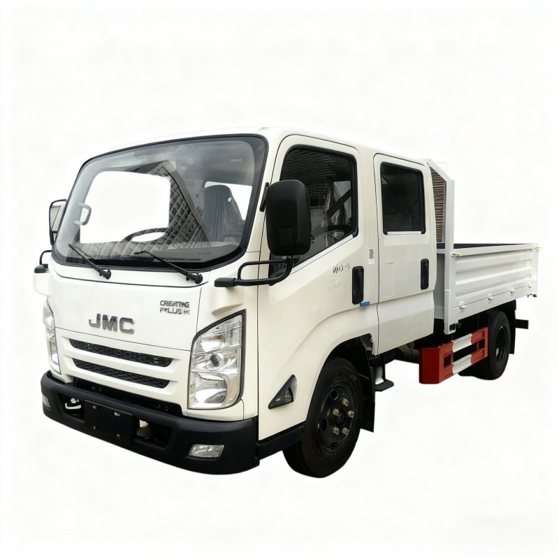 Stok Jenama Baru JMC Double Cabin 4tons Kargo Lori Harga Kilang