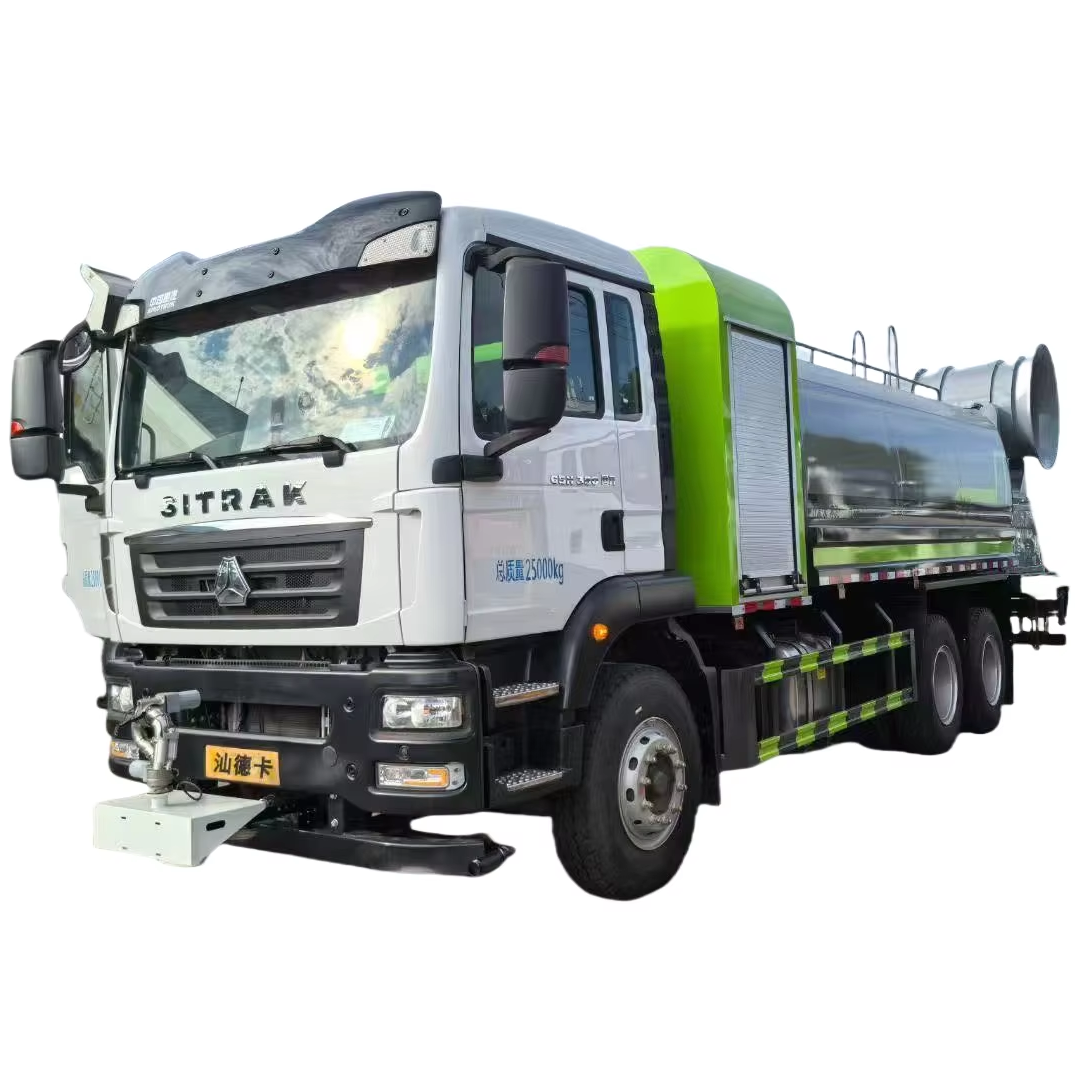 Howo Sprinkler Truck 22000L Trak Air Mudah Alih Tanker Pengangkut Mudah Alih Untuk Air Minum