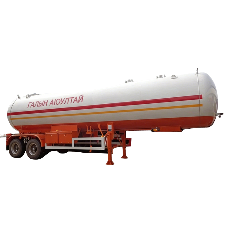50000L 20Ton Tank Pengangkutan Gas Propana Semi Trailer