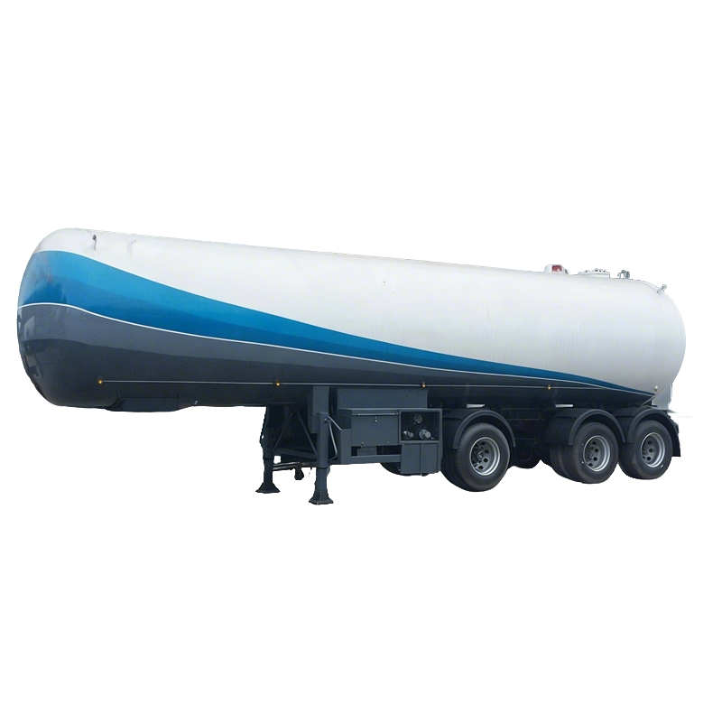 56000L 14000Gallon LP Tangki Gas SemiTrailer