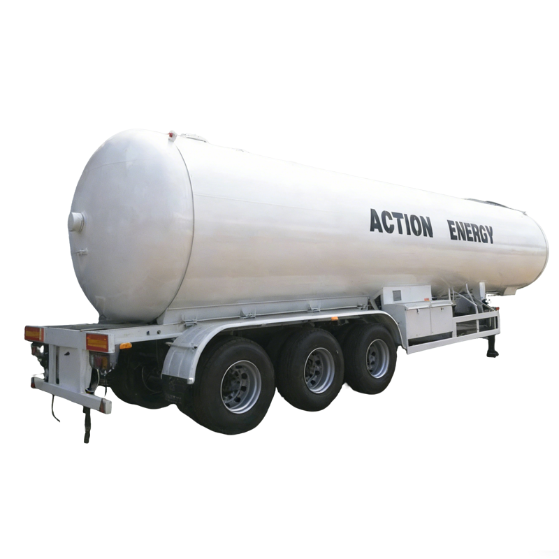 3-paksi 25Tons 50000liters LPG TankerTrailer