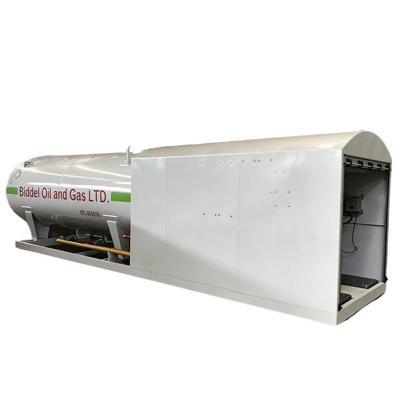 10m3 5Tons Skid LPG Silinder Isian Stesen Tangki