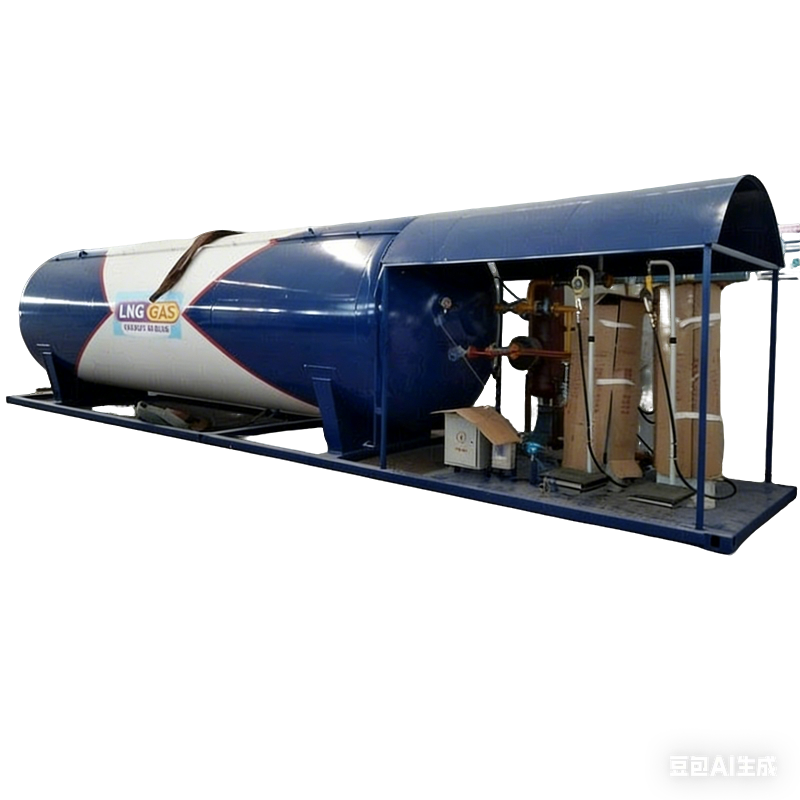 50cbm 25MT LPG Memasak Gas SilinderPlant 25tons 50,000Liters LPG MobileFilling Skid Station
